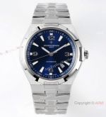 8 Factory Clone Vacheron Constantin Overseas 47040 Watch Stainless Steel Bucherer Blue 42mm
